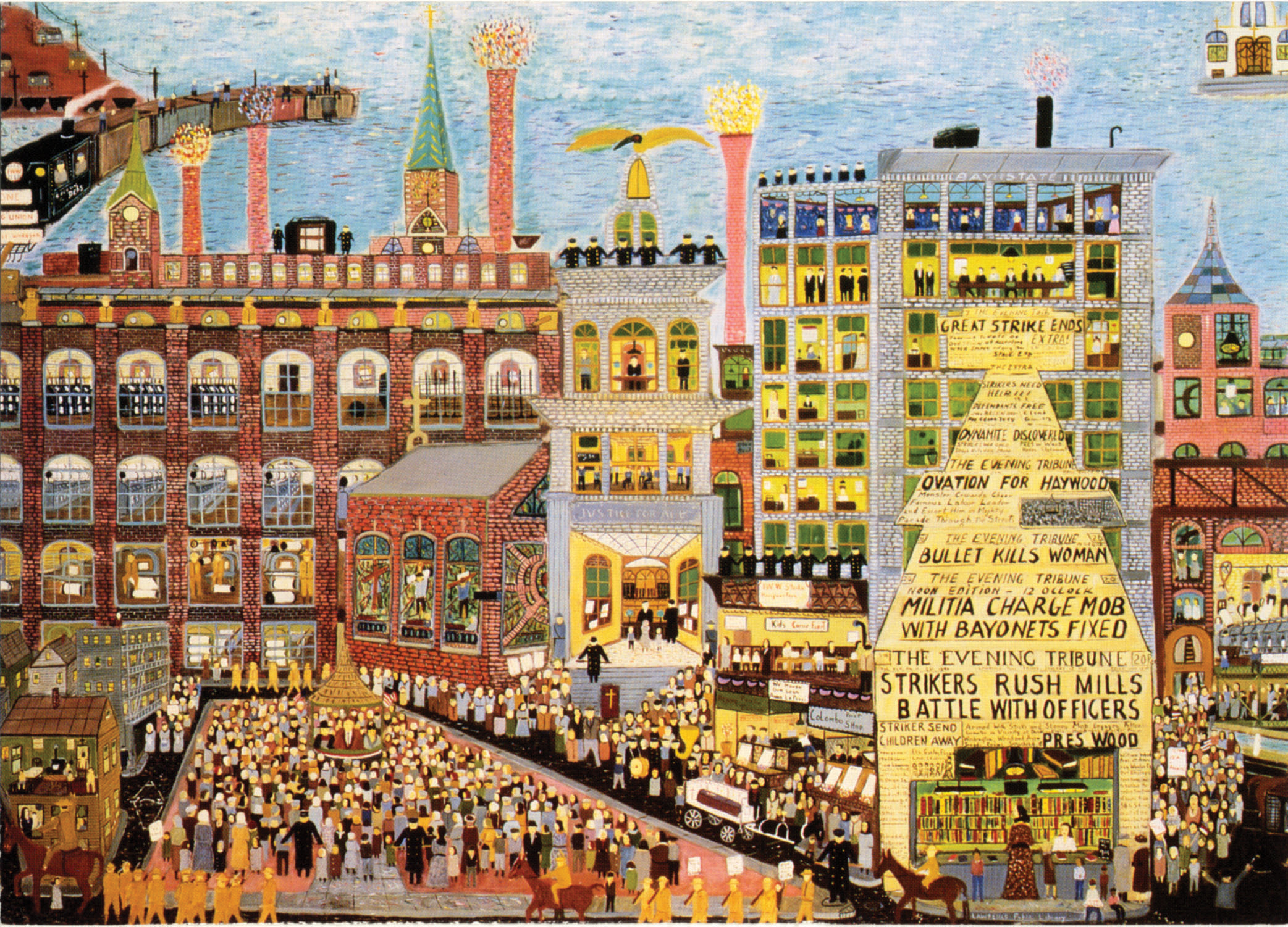 Ralph Fasanella: Self-Taught Artist Chronicled Workers